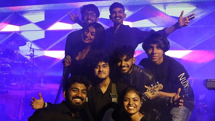 Group photo of the band members