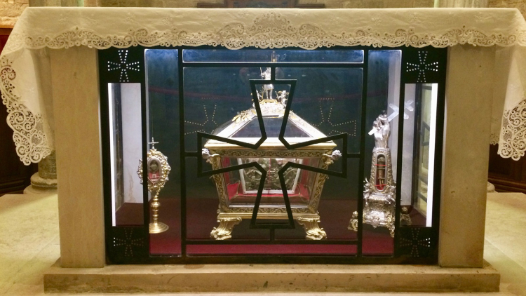 Le reliquie di San Nicola il Pellegrino