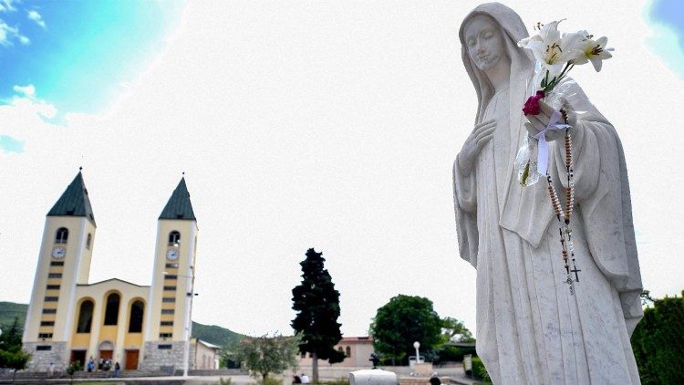 Un'immagine del Santuario di Medjugorje