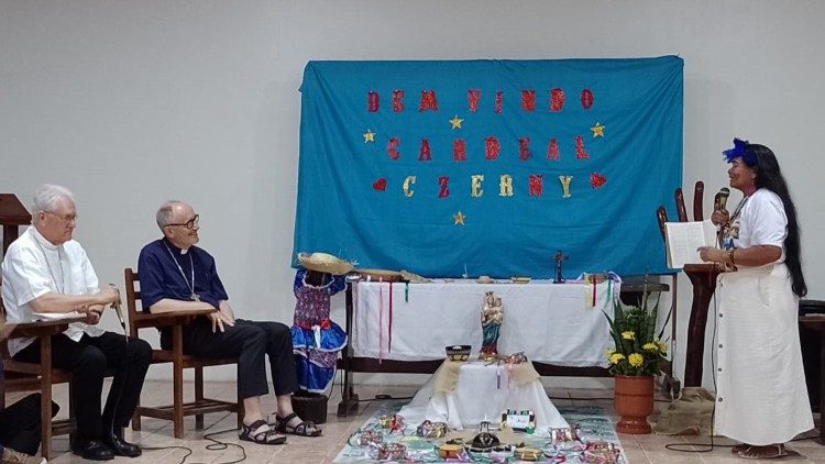 Il cardinale Czerny a Manaus