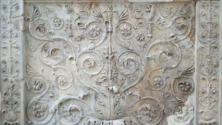 Ara Pacis Augustae,  9 ..C., Museo dell'Ara Pacis, Roma 