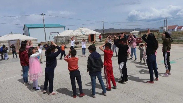 Holy Family Church in Shuwuu, Mongolia