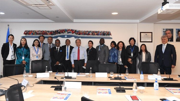 Visit of UN Secretary General, Antonio Guterrez' visit to UNIDO in Ulaanbaatar in August 2023