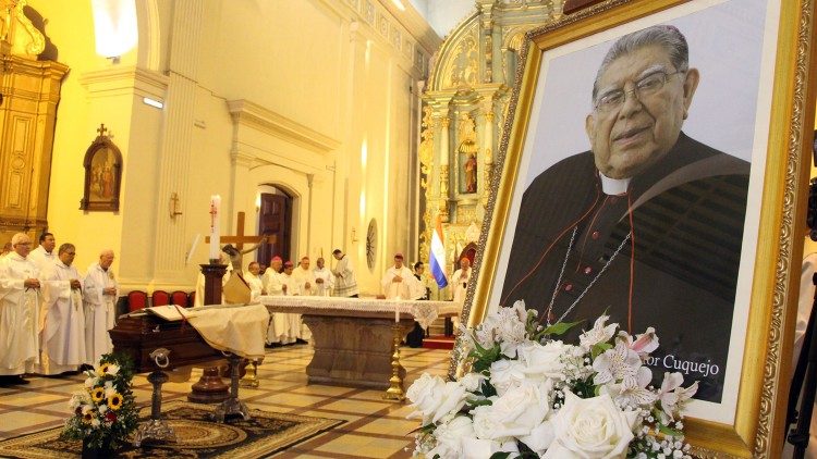 Misa exequial Monseñor Pastor Cuquejo, arzobispo emérito de Asunción. (Foto del Arzobispado de Asunción)