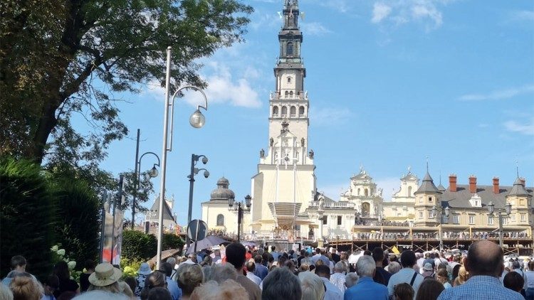 Celebrazione della festa della Madonna di Częstochowa