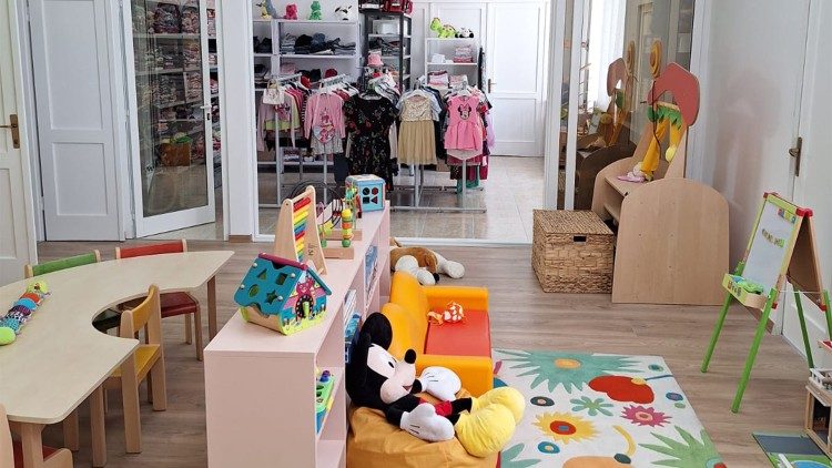 A space to work with children and their families in Caritas - Split 