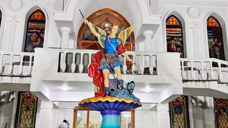 St.Michael's shrine in Pedavadlapudi.