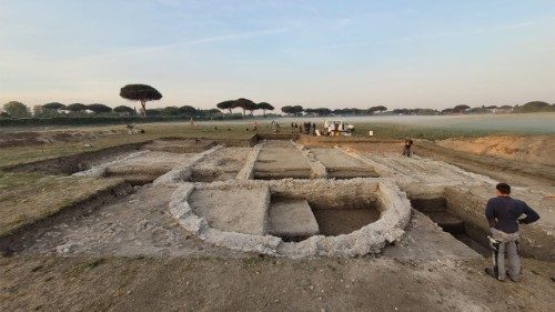 Dove pregò sant’Agostino, riemerge l’antica basilica di Ostia 