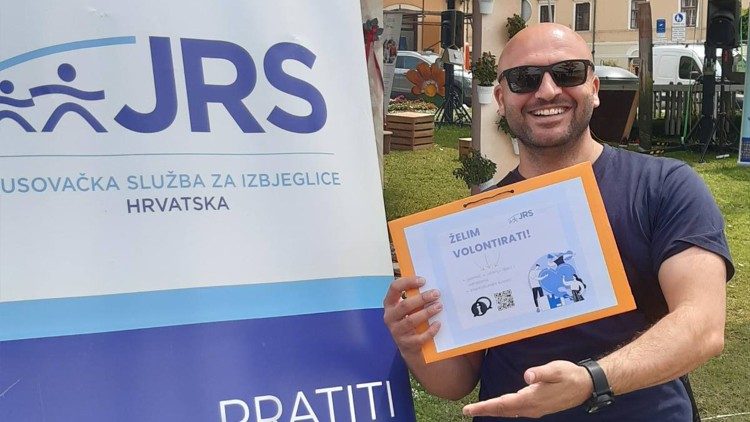 Tony Toumeh, with Jesuit Refugee Service (JRS) in Croatia