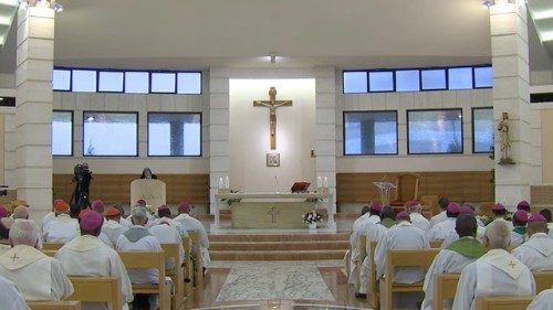 Ritiro sinodale, l'introduzione alla Messa del 2 ottobre