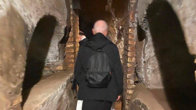 Il pellegrinaggio nelle Catacombe