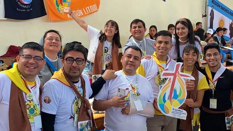 Numerosos jóvenes participaron en el encuentro misionero
