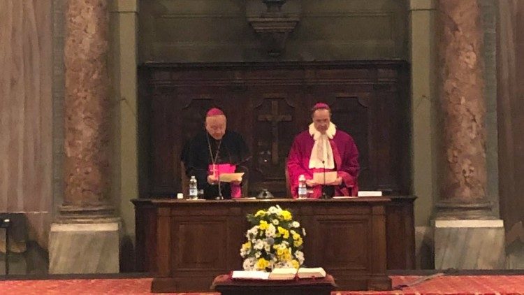 Il sostituto della Segreteria di Stato ha inaugurato l'anno accademico dello Studio Rotale