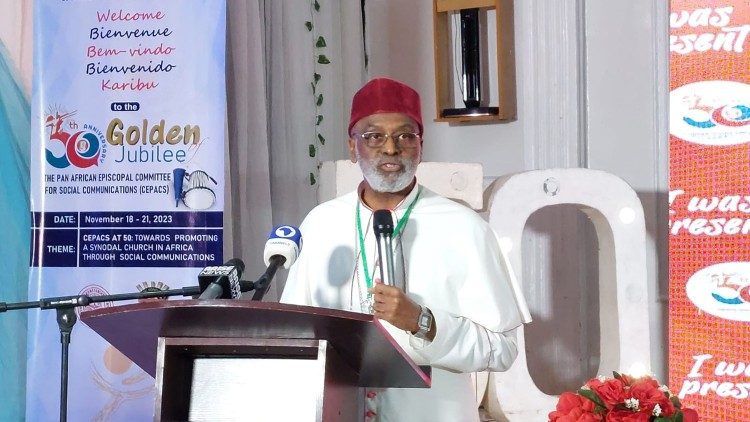 Archbishop Gabriel Charles Palmer-Buckle, Cape Coast, Ghana, at CEPACS meeting