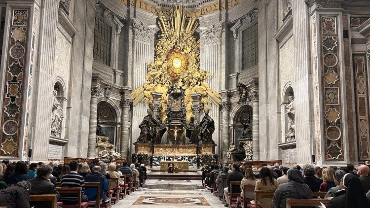 Un momento della serata