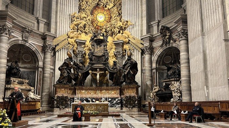 Un momento de la Lectio Petri