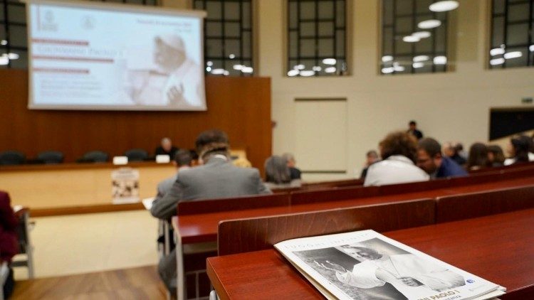 Il convegno alla Gregoriana dedicato a Papa Luciani (foto ©Teresa Tseng Kuang Yi)
