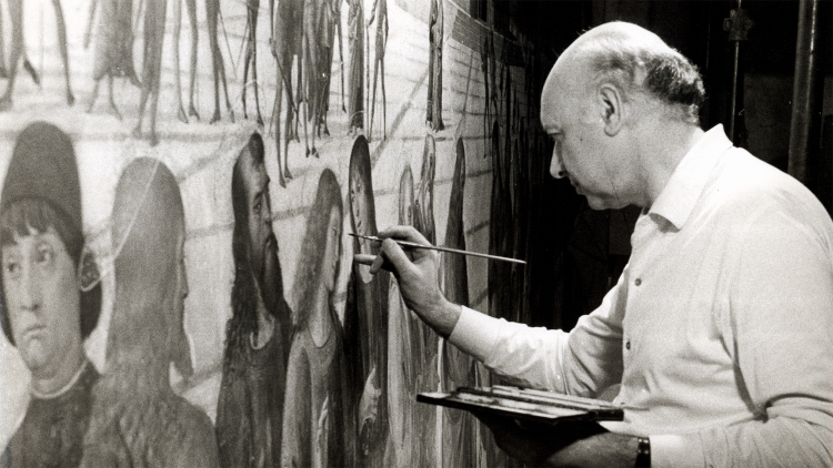 Lavori di restauro nei Musei Vaticani