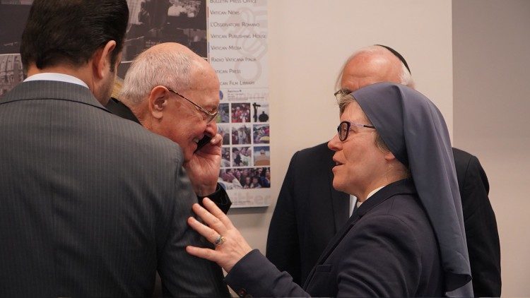 Members of the judging committee with round table moderator Sr Bernadette Reis